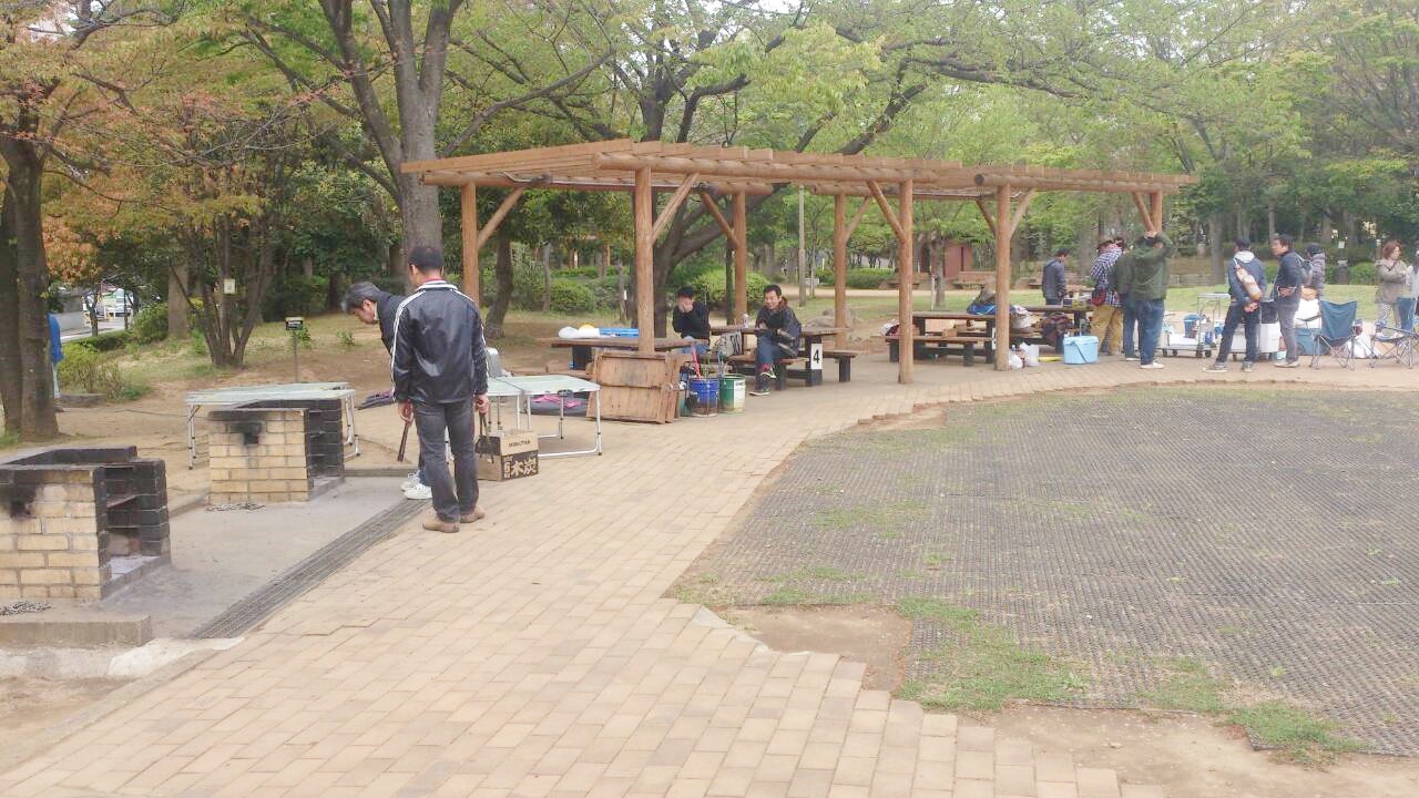 バーベキュー場 バーベキュー場