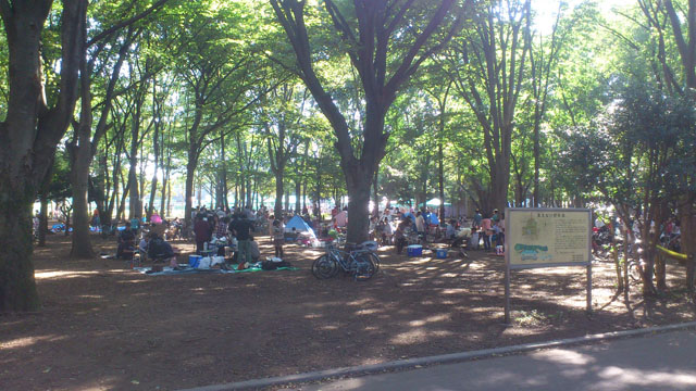 バーベキュー場 バーベキュー場