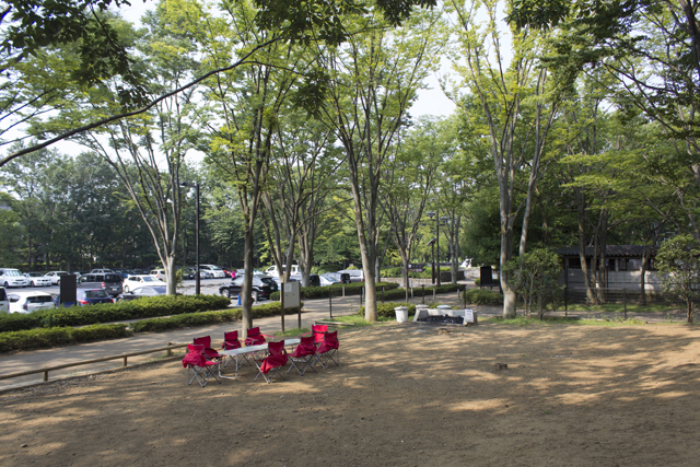 バーベキュー場 バーベキュー場