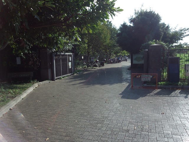 バーベキュー場入口 バーベキュー場入口