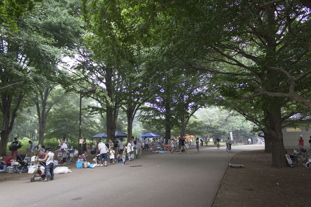 バーベキュー場 バーベキュー場