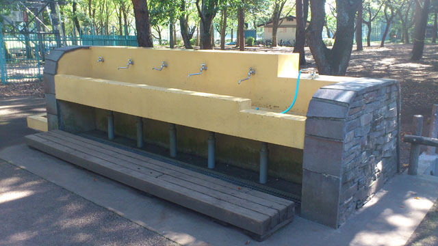 バーベキュー場水場 バーベキュー場水場