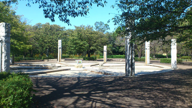 武蔵野公園の広場 武蔵野公園の広場
