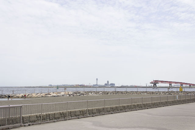 バーベキュー場近くの運河 バーベキュー場近くの運河