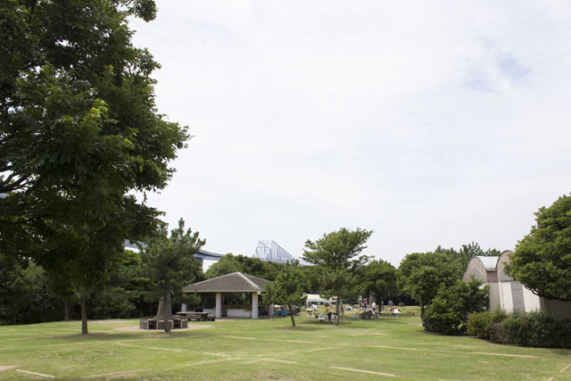 バーベキュー場内部 バーベキュー場内部