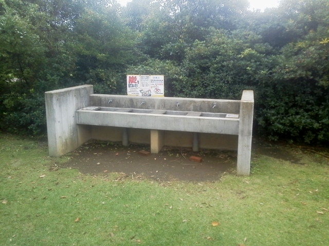 バーベキュー場水場 バーベキュー場水場