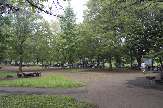 武蔵野公園バーベキューエリア